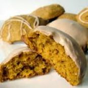 Iced Pumpkin Cookies