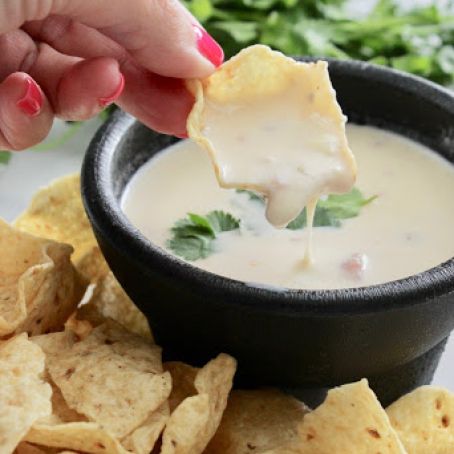 Real Cheese Queso Dip Appetizer Recipe