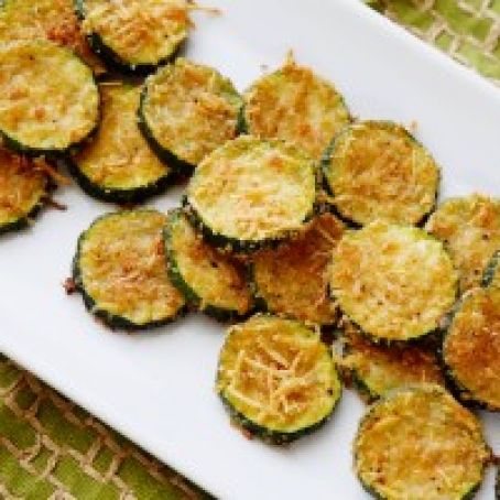 Zucchini Parmesan Chips