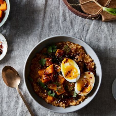 Butternut Squash Brown Rice Porridge
