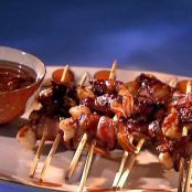 Bacon wrapped Barbecued Shrimp
