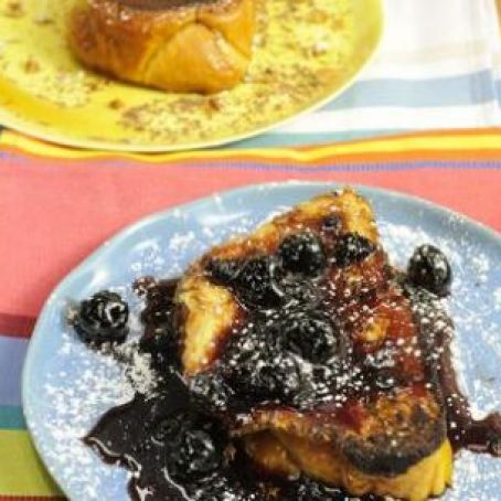 Cherries Jubilee French Toast