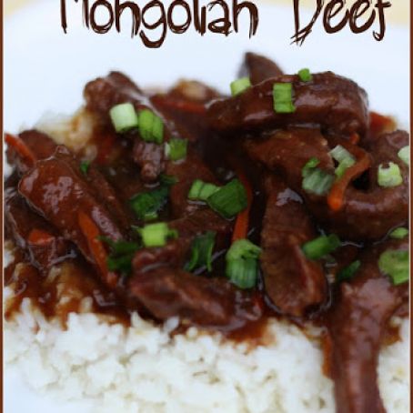 Slow Cooker Mongolian Beef