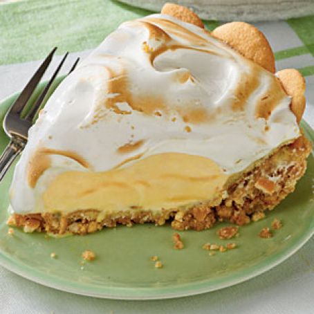Lemon Meringue Ice-Cream Pie