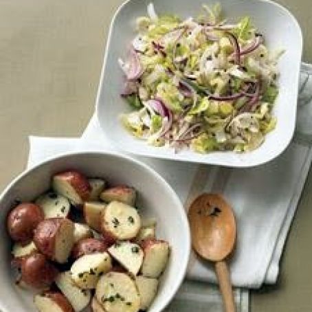 Steamed Potatoes with Thyme