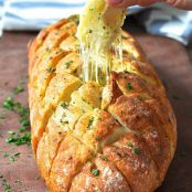 Cheese & Garlic Crack Bread