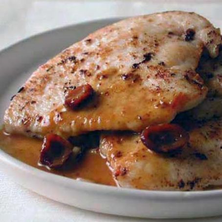 Turkey Cutlets with Cranberry and Orange
