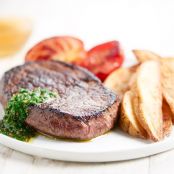 Chimichurri Steak with Roasted Potatoes