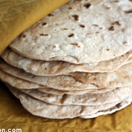 Easy Flour Tortillas