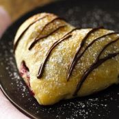 Chocolate Raspberry Hearts