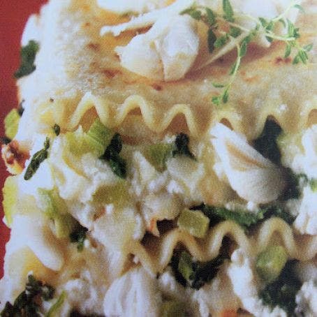 Crabmeat-Spinach Lasagna