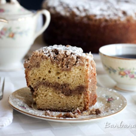 Corner Bakery Cinnamon Creme Coffee Cake