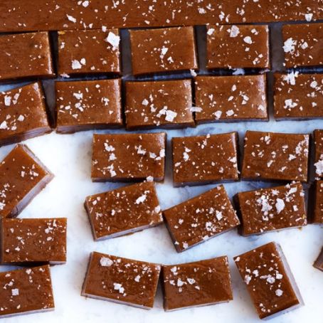 Bourbon–Sea Salt Caramels