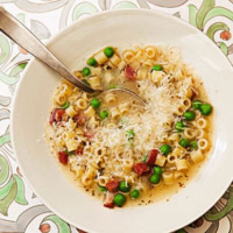 Pasta & Pea Soup