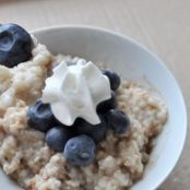 Blueberry Muffin in a Bowl