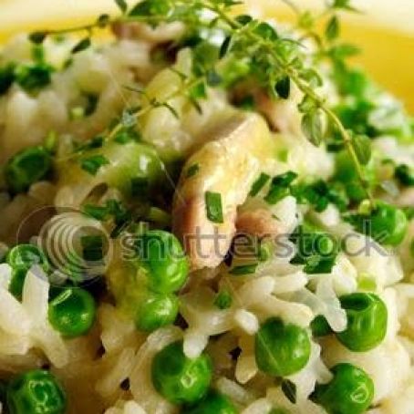 Chicken & Pea Risotto