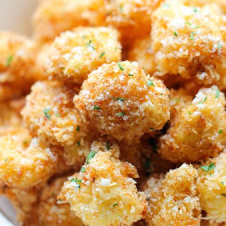 Parmesan Cauliflower Bites