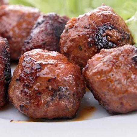 Teriyaki Grilled Meatballs 