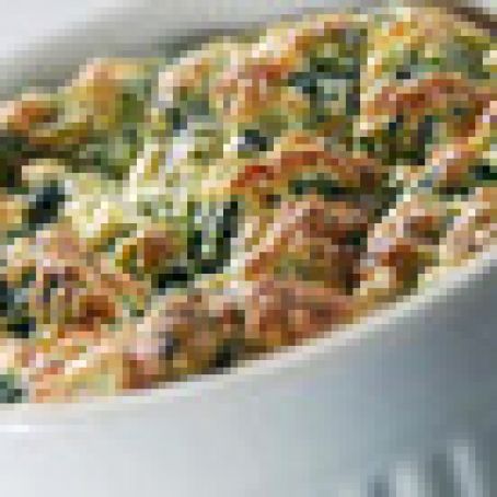 Online Round 2 Recipe - Spinach and Cheese Souffle