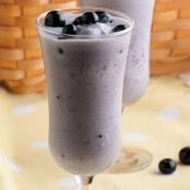 Good Morning Blueberry Shake