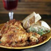 Chicken Cacciatore with Roasted Garlic