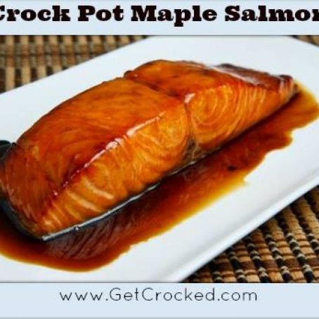 Crock Pot Maple Salmon