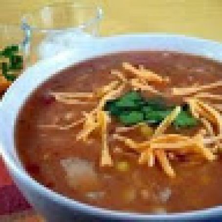 Chicken Tortilla Soup (skinny