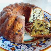 Cream Cheese Chocolate Chip Pound Cake