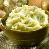 Garlic Mashed Potatoes & Cauliflower