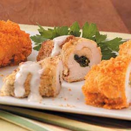 Mashed Potato Chicken Roll-Ups Recipe