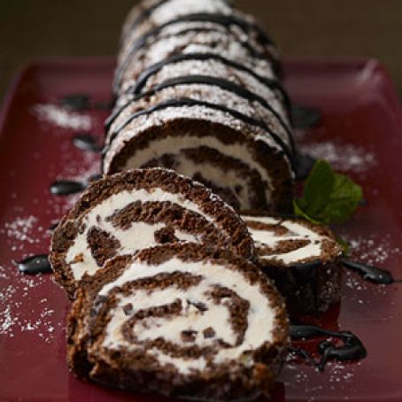 Ice Cream Log Cake (From Mom)