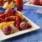 Crawfish Boil with Andouille Sausage
