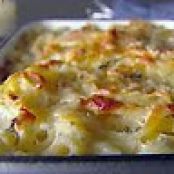 Creamy Baked Fettuccine with Asiago and Thyme
