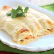 Creamy Shrimp Enchiladas