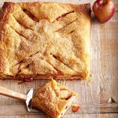 Apple Cheese Slab Pie