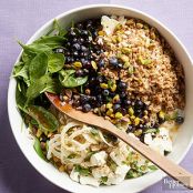 Farro and Fruit Salad