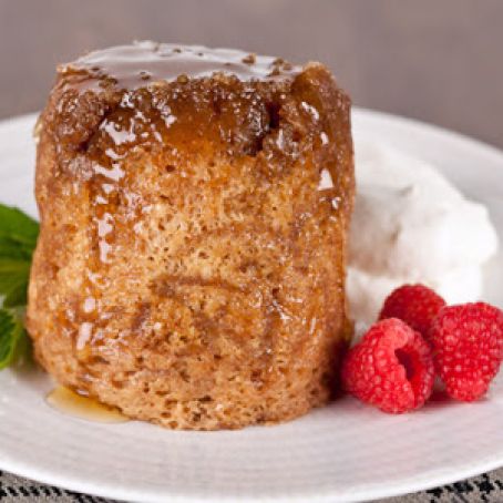 Sticky Apple Pudding - Microwave Mug