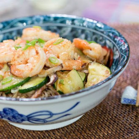 Shrimp and Udon Noodle Dish-Today Show 