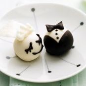 Bride & Groom Oreo Cookie Balls