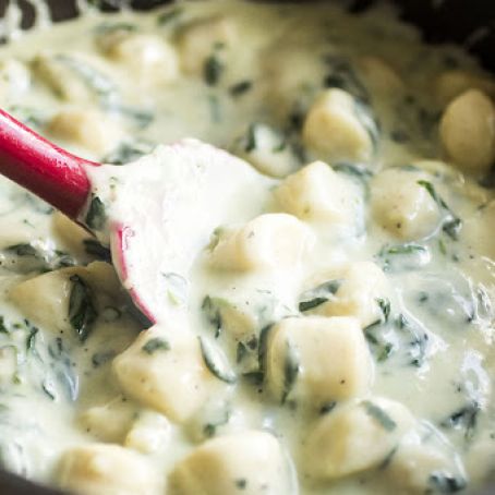 Parmesan Spinach Gnocchi, GF