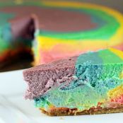 Rainbow Cheesecake