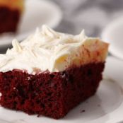 Red Velvet Poke Cake Recipe