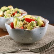 Avocado and Grilled Corn Salad with Cilantro Vinaigrette