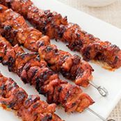 Chicken - Grilled Barbecued Kebabs