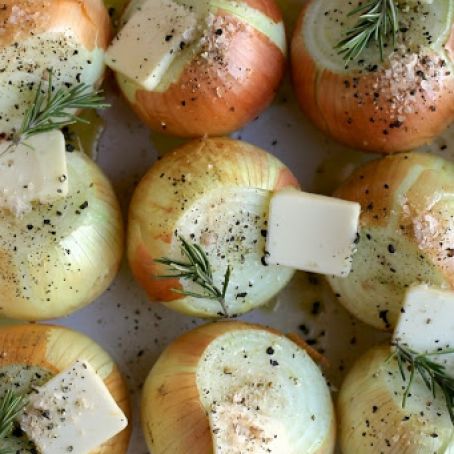 Whole Roasted Onions