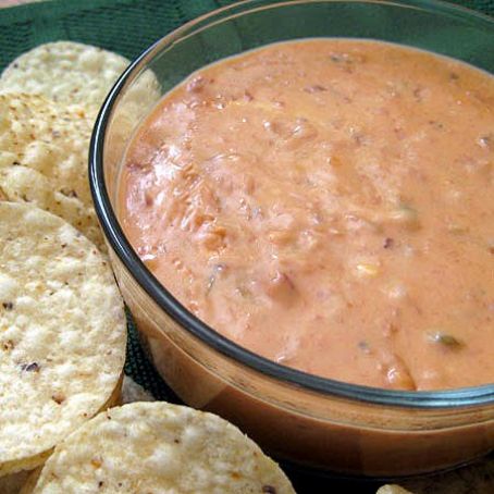 Dip: Festive Cheese And Bean Dip