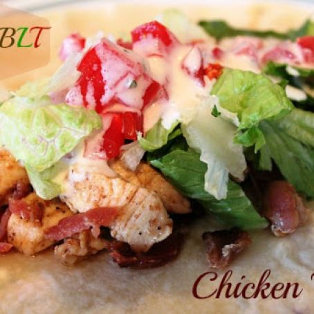 BLT Chicken Tacos Ranch