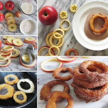 Fried Cinnamon Apple Rings