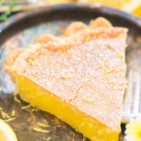 Lemon Chess Pie
