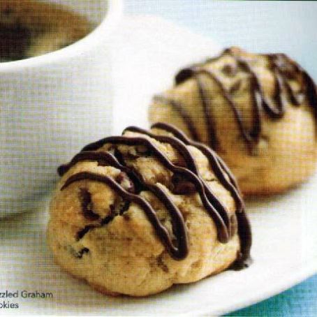 Drizzled Graham Cookies*